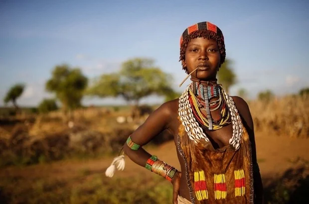 hamer tribe girl